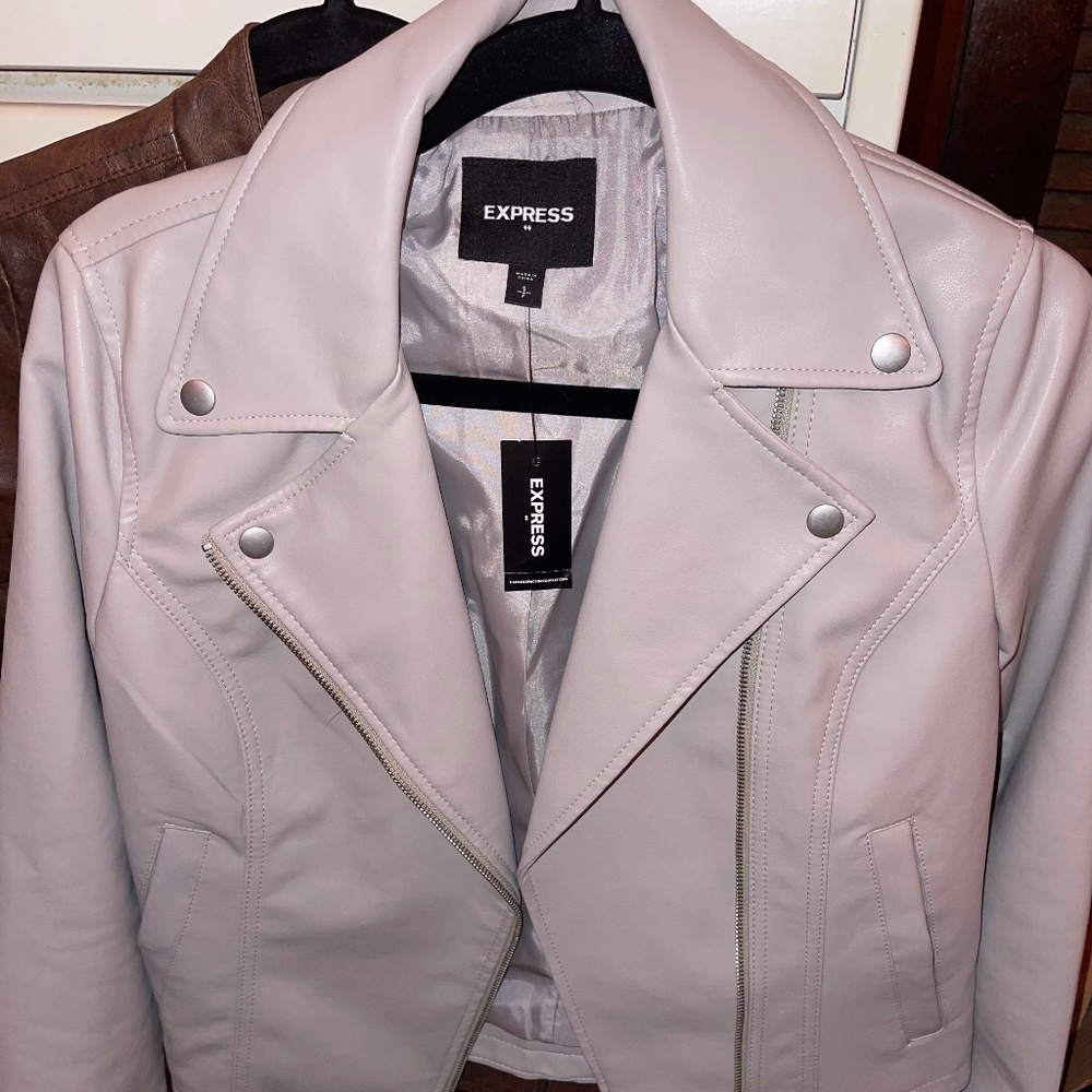 Faux Leather Jacket
